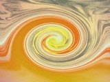 Orange Swirl